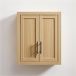 Crosley Savannah Wall Storage Cabinet in Natural