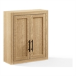 Crosley Savannah Wall Storage Cabinet in Natural