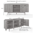Crosley Liam Corner TV Stand For 65
