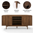 Crosley Liam Corner TV Stand For 65