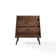 Crosley Liam Medium Vinyl Record Storage Stand in Walnut