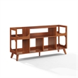Crosley Asheville XL Record Player Stand With Vinyl Storage in Walnut