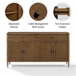 Crosley Amara Sideboard in Brown