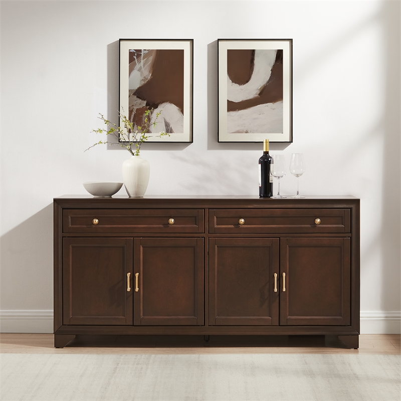 Crosley Tara Sideboard in Brown