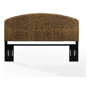 Crosley Edgewater Curved King Headboard in Seagrass