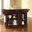 Crosley Furniture Alexandria MDF Wood Kitchen Island in Mahogany