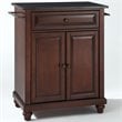 Crosley Furniture Cambridge Wood Portable Kitchen Island in Mahogany