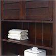 Crosley Furniture Lydia Wood Contemporary Spacesaver in Espresso