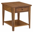 Casual Choice Solid Wood End Table in Chestnut Finish