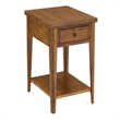 Casual Choice Solid Wood Chair Side Table in Chestnut Finish