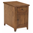 Casual Choice Solid Wood Chair Side Cabinet in Chestnut Finish