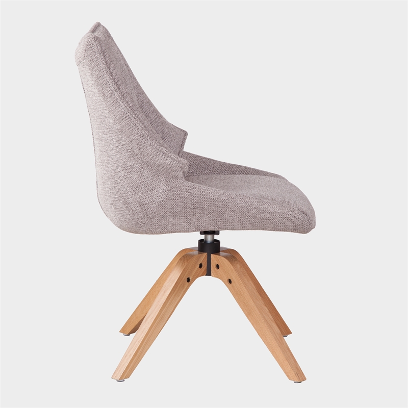 Taurus Upholstered Casual Dining Side Chair (Set of 2)