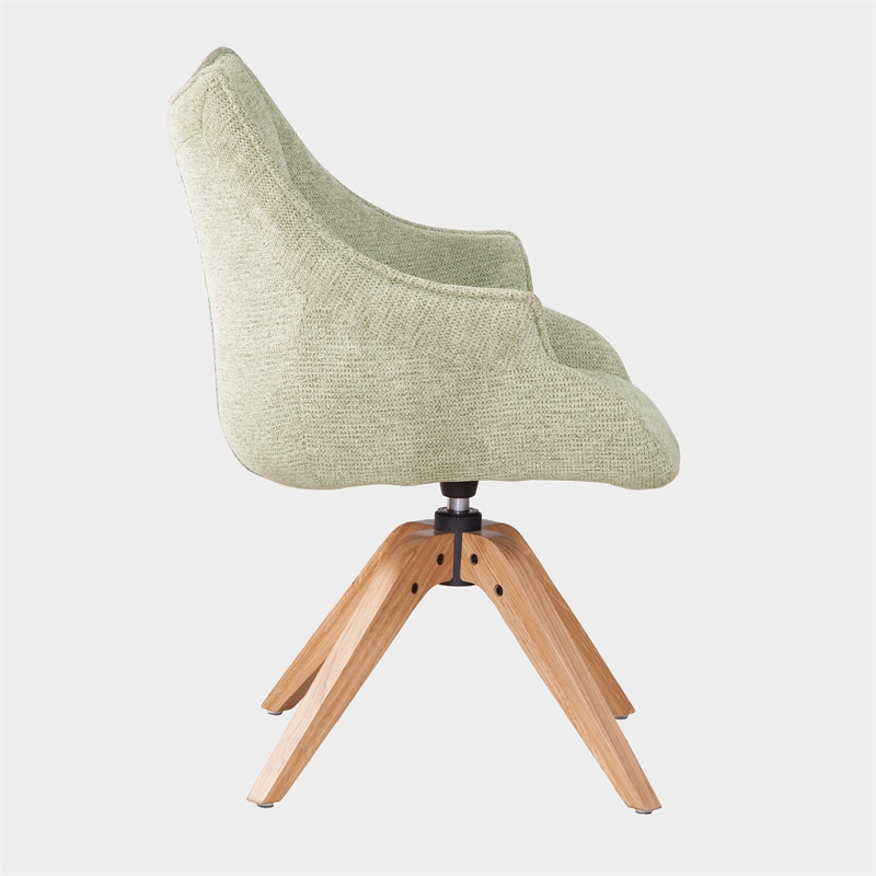 Taurus Upholstered Casual Dining Arm Chair(Set of 2)