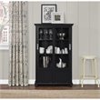 Altra Furniture Aaron Lane 4 Shelf Bookcase in Black