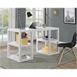 Altra Furniture Parsons Deluxe Writing Desk in White