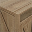 Ameriwood Home Farmington 60'' Fireplace TV Stand in Light Pine