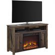 Altra Furniture Farmington 50'' Fireplace TV Stand in Heritage Pine