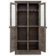 Ameriwood Home Sienna Park Bar Cabinet in Rustic Gray
