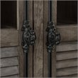 Ameriwood Home Sienna Park Bar Cabinet in Rustic Gray