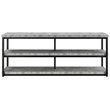 Ameriwood Home Ashlar TV Stand in Concrete Gray