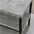 Ameriwood Home Ashlar TV Stand in Concrete Gray