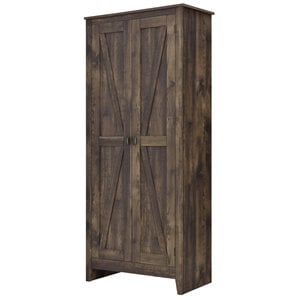 Systembuild Evolution Farmington 31.5&quot Wide Storage Cabinet - Rustic