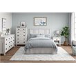 Ameriwood Home Adams 5 Drawer Dresser in Ivory Oak