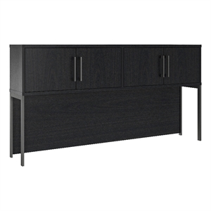 Ameriwood Parkside Hutch in Black Oak