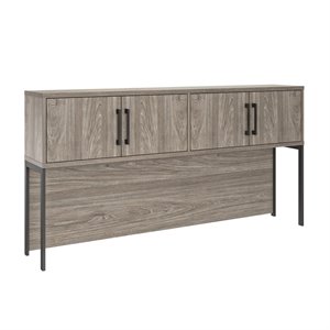 Ameriwood Parkside Hutch in Light Brown Oak
