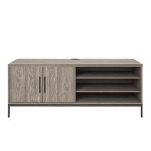 Ameriwood Parkside Credenza in Light Brown Oak