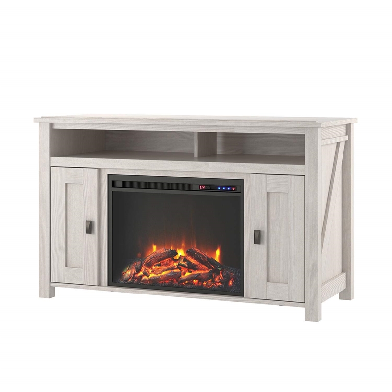 Ameriwood Home Farmington Electric Fireplace TV Console up to 50