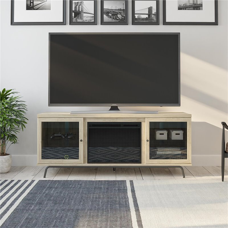 Ameriwood Home 6873847COM Sydney View Fireplace 70
