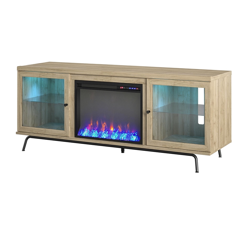 Ameriwood Home 6873847COM Sydney View Fireplace 70