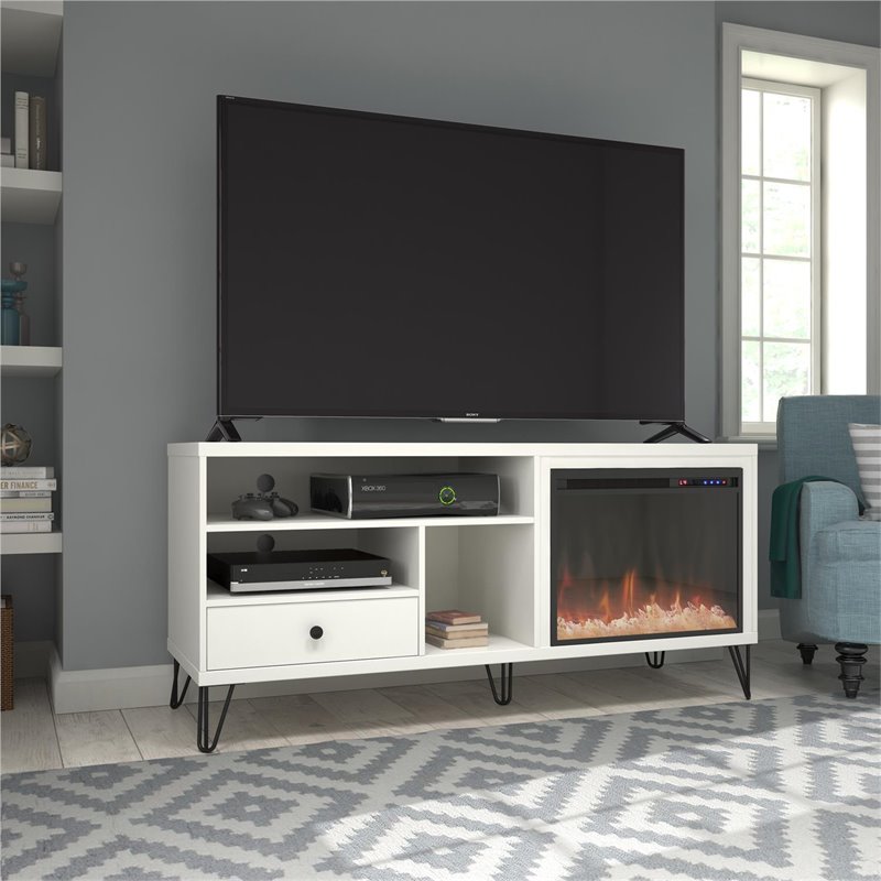 Ameriwood Home Owen Fireplace TV Stand up to 65