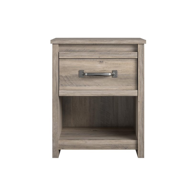 Ameriwood Home Bassinger Nightstand in Gray Oak