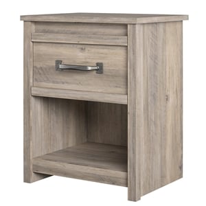 Ameriwood Home Bassinger Nightstand in Gray Oak