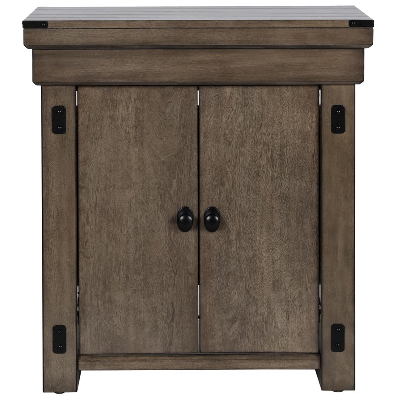 Flipper Wildwood 20 Gallon Aquarium Stand in Rustic Gray