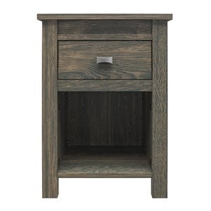 Ameriwood Home Farmington Nightstand in Weathered Oak