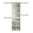 SystemBuild Rochon Closet Storage System in White