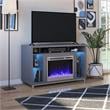 Ameriwood Home Lumina Fireplace TV Stand for TVs up to 48