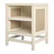 Ameriwood Home Lennon Laminated Engineered Wood End Table in Ivory Oak