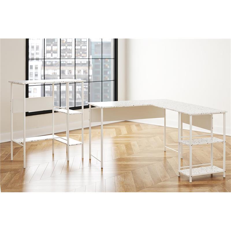 Ameriwood Home Berkeley Standing Desk in Terrazzo
