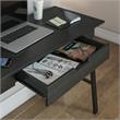 Ameriwood Home Oxford Computer Desk with Drawer in Black Oak