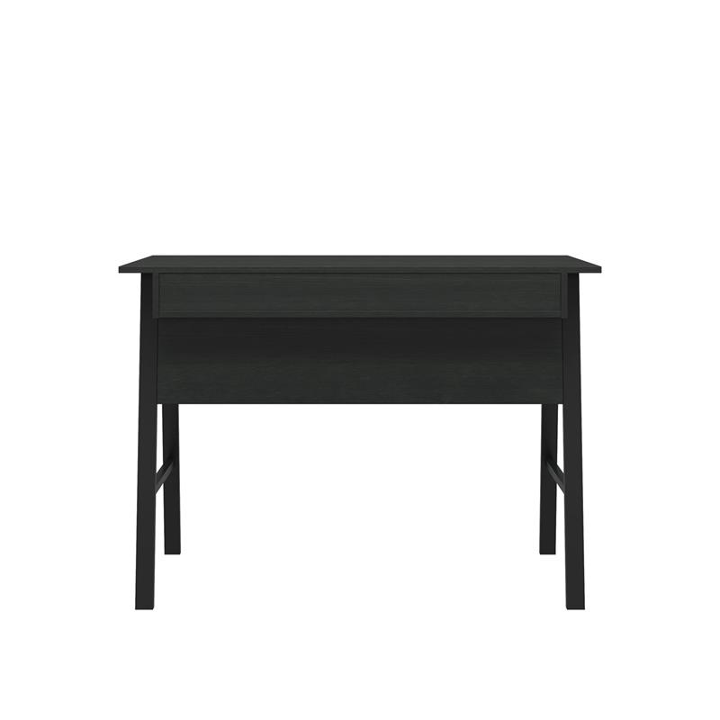 Ameriwood Home Oxford Computer Desk with Drawer in Black Oak