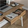 Ameriwood Home Oxford Computer Desk with Drawer in Walnut