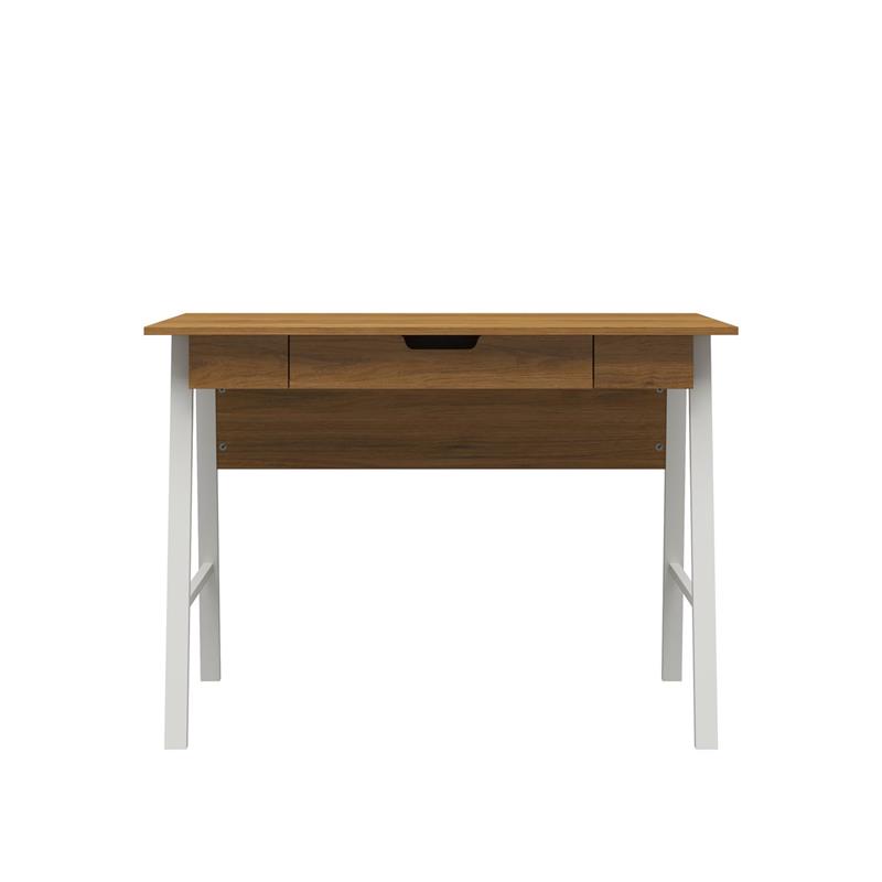 Ameriwood Home Oxford Computer Desk with Drawer in Walnut