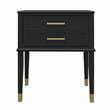 CosmoLiving by Cosmopolitan Westerleigh End Table in Black