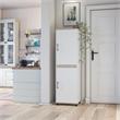 SystemBuild Whitmore 2 Door Kitchen Pantry Cabinet in White
