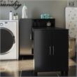 Systembuild Evolution Lory Hobby and Craft Desk with Storage Cabinet in Black