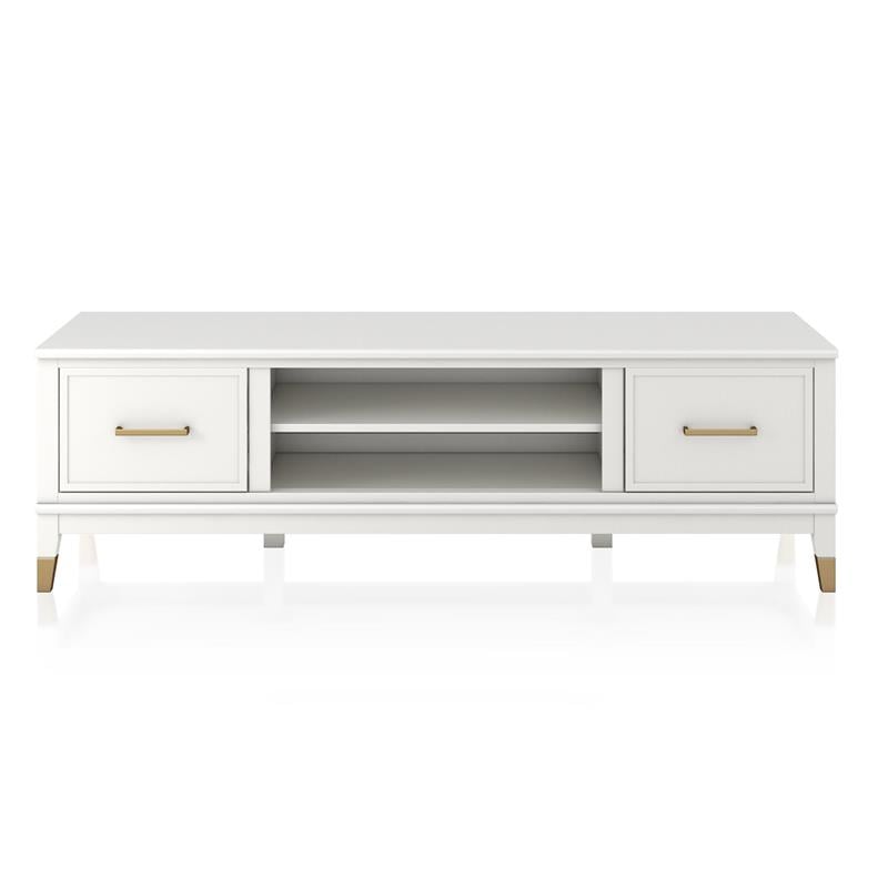 CosmoLiving by Cosmopolitan Westerleigh TV Stand for TVs up to 65 in White